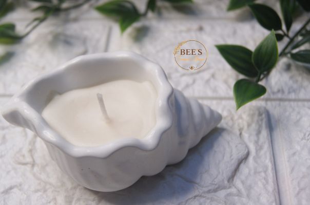 Seashell Soy Wax Candle
