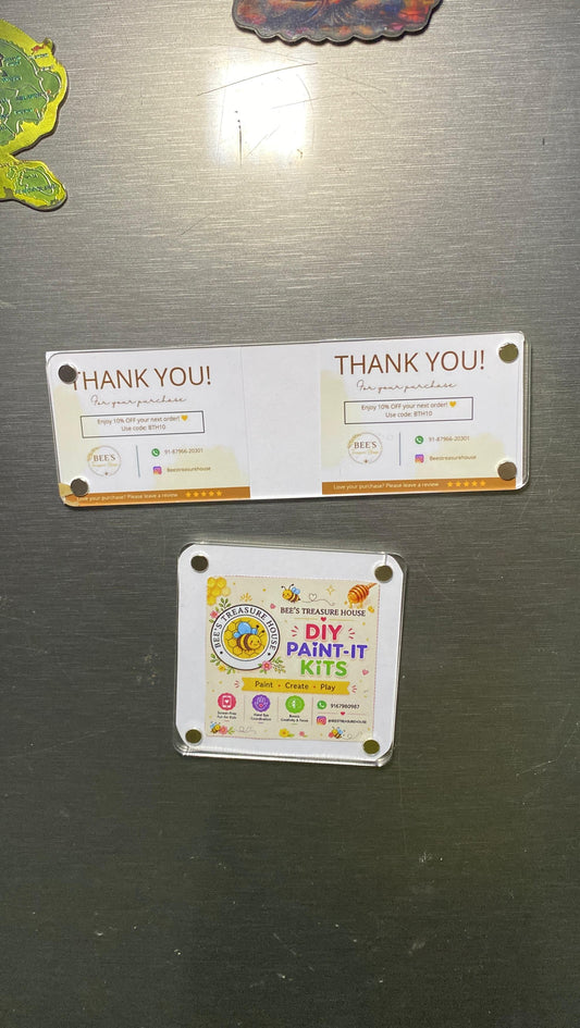Acrylic Fridge Magnets (without photo)